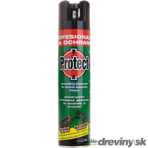 Sprej PROTECT, aerosol, na ničenie lezúceho hmyzu, 400 ml