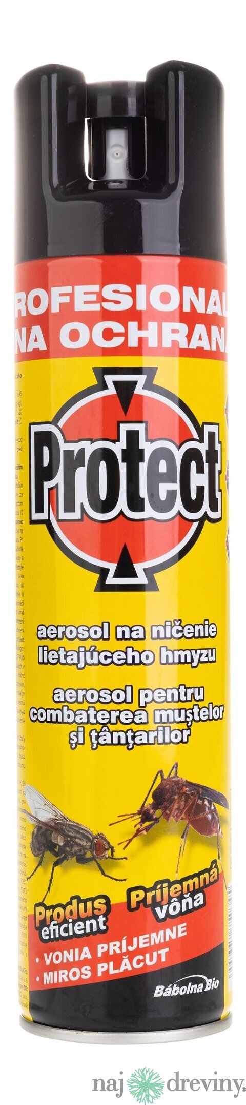 Sprej PROTECT, aerosol, na ničenie lietajúceho hmyzu, 400 ml