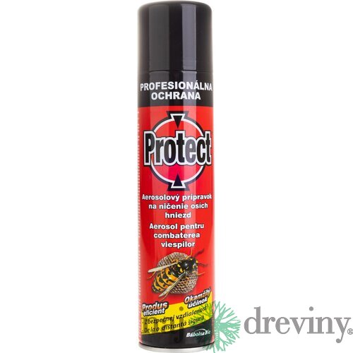 Sprej PROTECT, aerosol, na ničenie osích hniezd, 400 ml