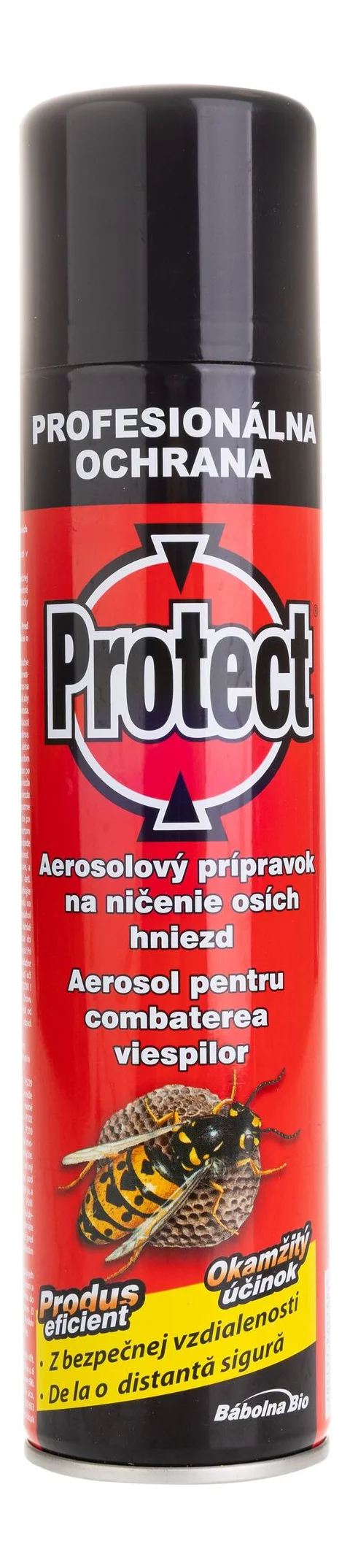 Sprej PROTECT, aerosol, na ničenie osích hniezd, 400 ml