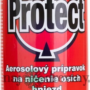 Sprej PROTECT, aerosol, na ničenie osích hniezd, 400 ml