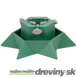 Stojan Vianoce STAR, 395 mm, plastový, na stromček, 90 mm/2.5 m