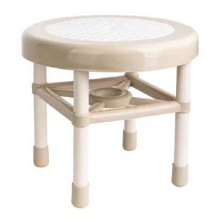 Stolička plastová Strend Pro, mini, okrúhla, stupadlo, priemer 325x285 mm