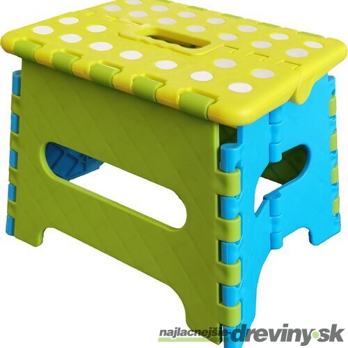 Stolička Strend Pro, záhradná, rozkladacia, plast, 23x19x18 cm