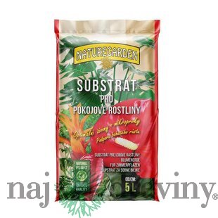 Substrát pre izbové rastliny 5 l