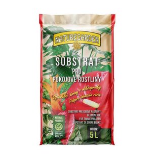 Substrát pre izbové rastliny 5 l