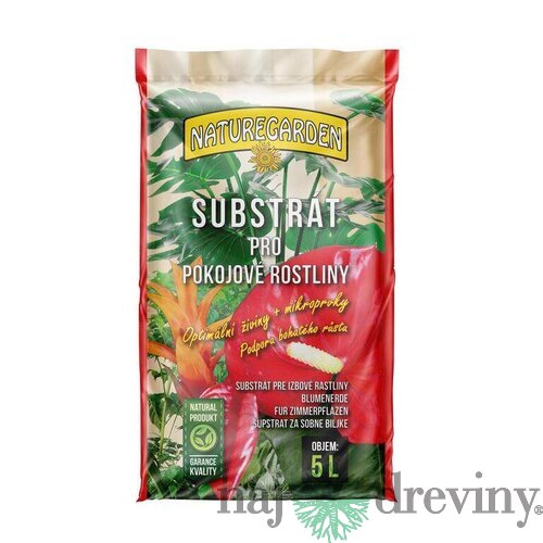 Substrát pre izbové rastliny 5 l