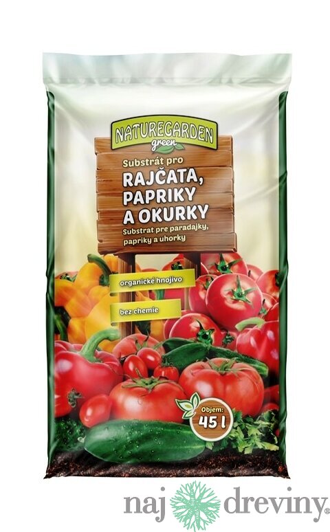 Substrát pre rajčiny, papriky a uhorky 45l