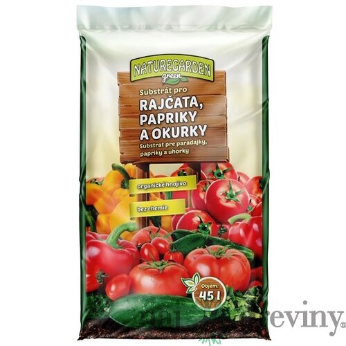 Substrát pre rajčiny, papriky a uhorky 45l
