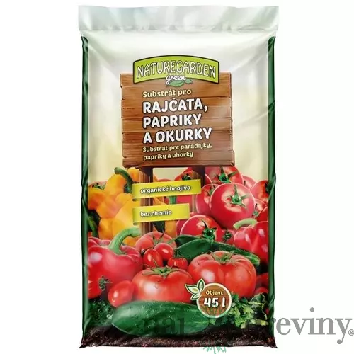 Substrát pre rajčiny, papriky a uhorky 45l