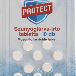 Tablety proti komárom PROTECT, larvicídne, 10 tabliet