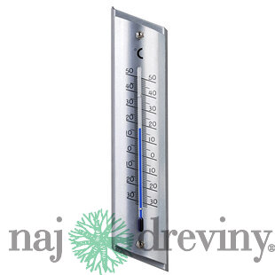Teplomer Strend Pro TM-181 Steel, vonkajší, na okno, 230x50x15 mm, Alu