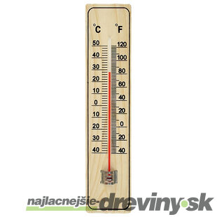 Teplomer Strend Pro, TMM-032 Woody, 220x50x10 mm, drevený