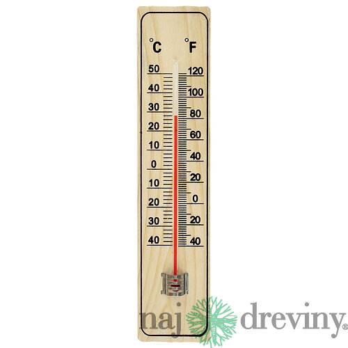 Teplomer Strend Pro, TMM-032 Woody, 220x50x10 mm, drevený