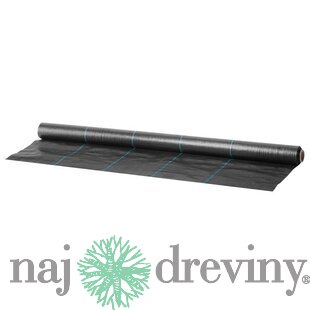Textília Garden H1101 1,0x10 m, 100 g/m2, tkaná, čierna