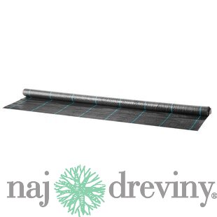 Textília Garden H1101 1,5x10 m, 100 g/m2, tkaná, čierna
