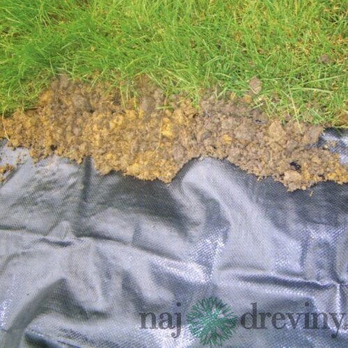 Textília Garden H1107 2,1x100 m, 100 g/m2, tkaná, čierna