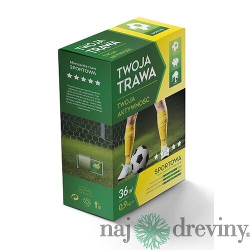Trávna zmes Tvoja Tráva Sport 0.9 kg