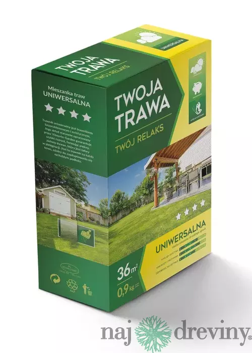 Trávna zmes Tvoja Tráva Universal 0.9 kg