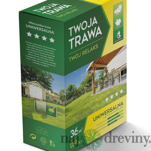 Trávna zmes Tvoja Tráva Universal 0.9 kg
