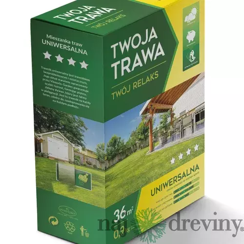 Trávna zmes Tvoja Tráva Universal 0.9 kg