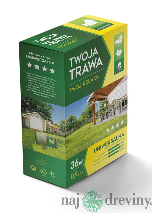 Trávna zmes Tvoja Tráva Universal 0.9 kg