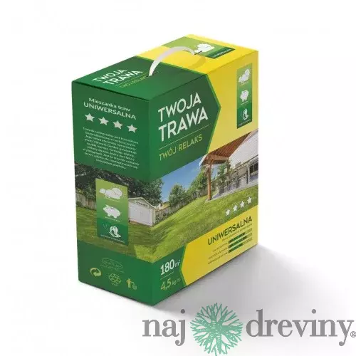 Trávna zmes Tvoja Tráva Universal 4,5 kg