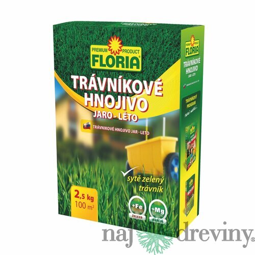 Trávnikové hnojivo jar-leto 20-7-10+2MgO+4S