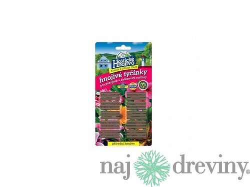 Tyčinkové hnojivo - izbové a balkónové 30ks Hoštice