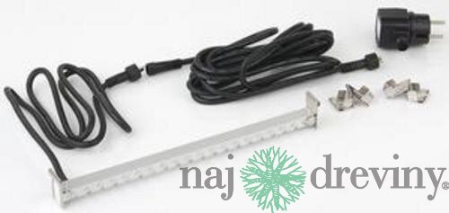 Ubbink osvetlenie vodopádu Niagara LED 90 cm, modré