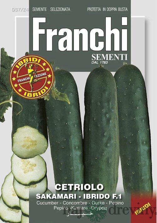 Uhorka šalátová - SAKAMARI F1 - semená