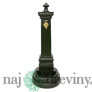 Umývadlo Gardens WF-002G, záhradné, zelené, 485x420x1140 mm