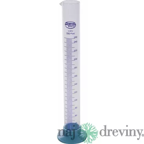 Valec WHT 250 ml, odmerný, sklenený
