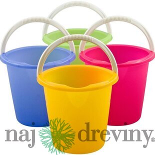 Vedro Curver® BINGO, 10 lit., s výlevkou, farebné