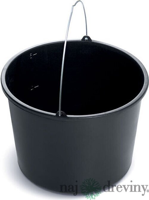 Vedro IWIR05 stavebné čierne 5l