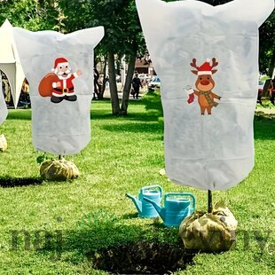 Veľký zimný ochranný kryt/návlek na rastliny s motívom 1 ks/mix