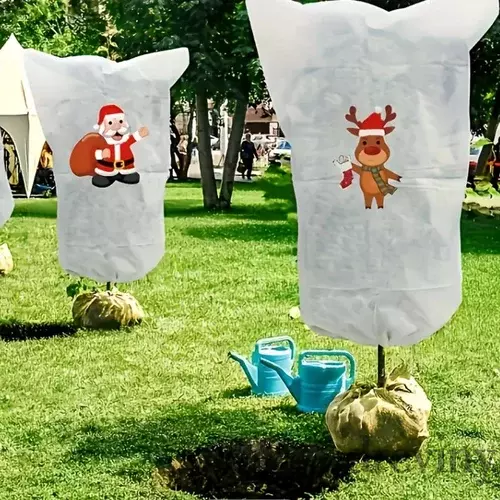 Veľký zimný ochranný kryt/návlek na rastliny s motívom 1 ks/mix