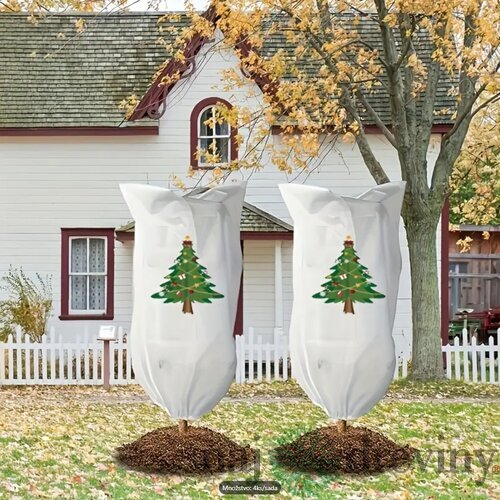 Veľký zimný ochranný kryt/návlek na rastliny s motívom 1 ks/mix