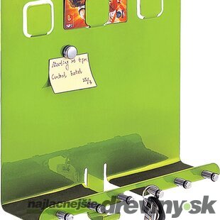 Vešiak Easyhome MB-008, na kľúče, zelený