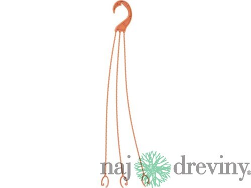 Vešiak ICS TULIPANO 50 cm, držiak bez kvetináča