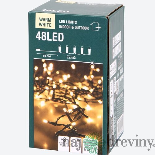 Vianočné osvetlenie (48 LED, 3,5m)