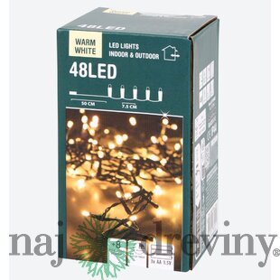 Vianočné osvetlenie (48 LED, 3,5m)