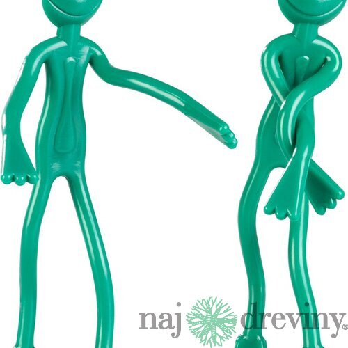 Viazač Strend Pro, na rastliny, žaba, 13,5 cm. plast, bal. 2 ks