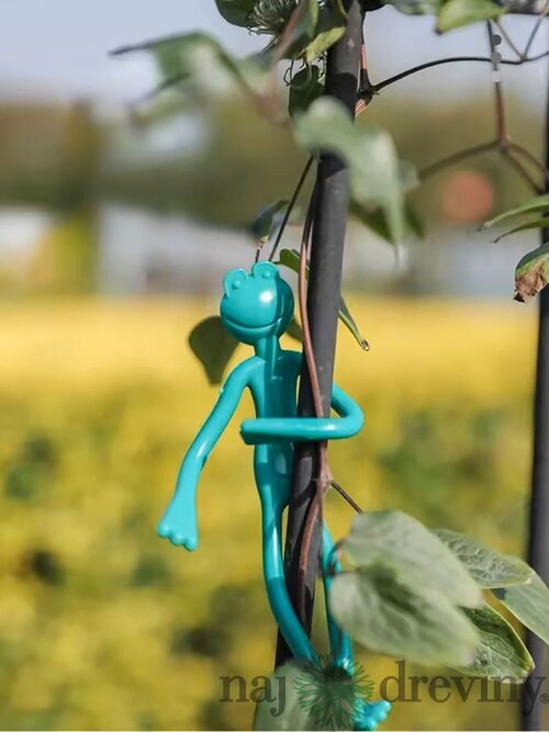 Viazač Strend Pro, na rastliny, žaba, 13,5 cm. plast, bal. 2 ks