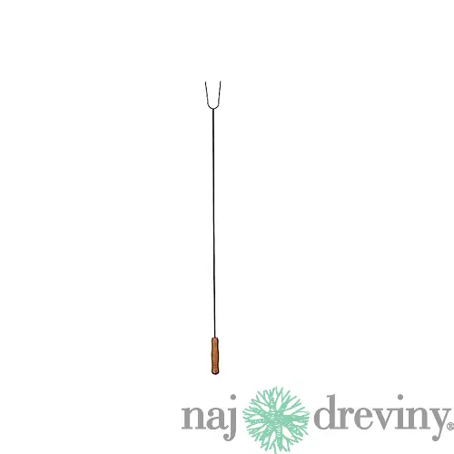 Vidlica na opekanie dvojhrotová 100cm