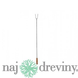 Vidlica na opekanie dvojhrotová 100cm