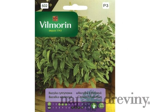 Vilmorin Bazalka citrónová 0.5 g