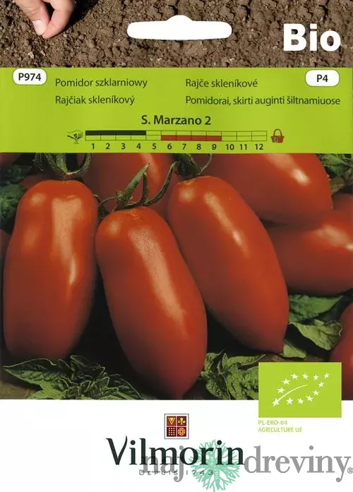 Vilmorin BIO rajčiak San Marzano 0.5g