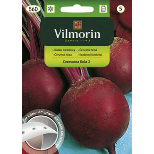 Vilmorin červená cvikla na výsevnom pásiku červená guľa, 6 m
