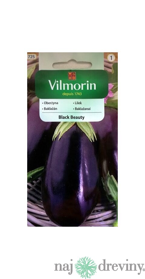 Vilmorin CLASSIC Baklažán BLACK BEAUTY 2 g